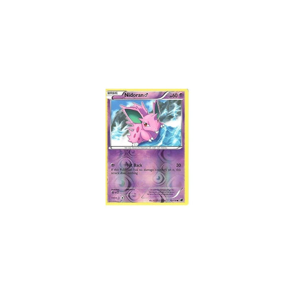 POKEMON Black &amp; White Plasma Freeze - NIDORAN 43/116 REV HOLO