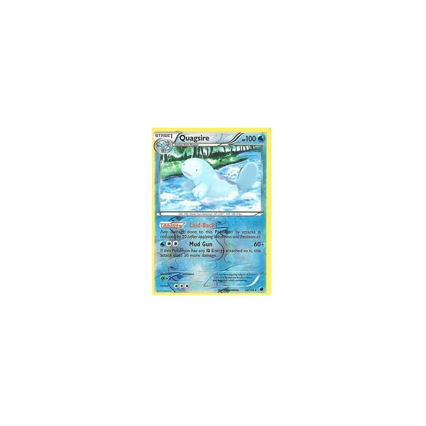 POKEMON Black &amp; White Plasma Freeze - QUAGSIRE 22/116 REV HOLO