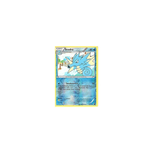 POKEMON Black &amp; White Plasma Freeze - SEADRA 19/116 REV HOLO