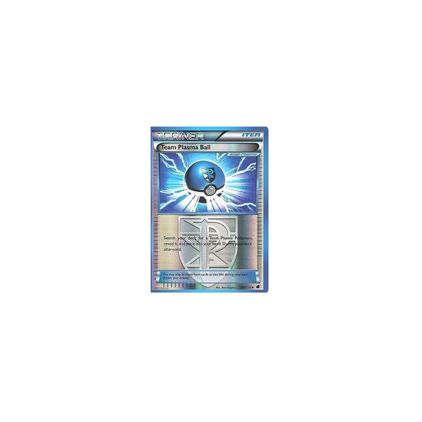 POKEMON Black &amp; White Plasma Freeze - TEAM PLASMA BALL 105/116 REV HOLO