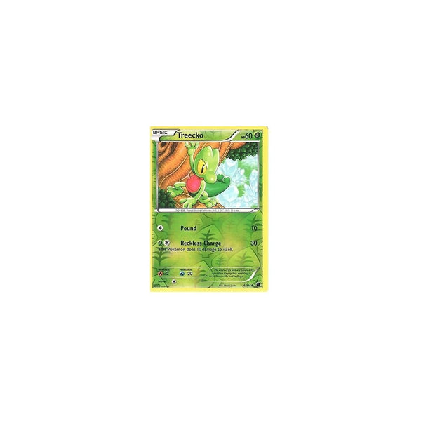 POKEMON Black &amp; White Plasma Freeze - TREECKO 6/116 REV HOLO