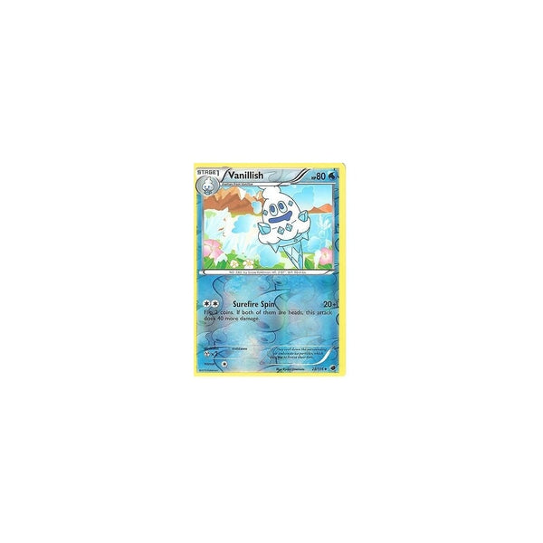 POKEMON Black &amp; White Plasma Freeze - VANILLISH 28/116 REV HOLO