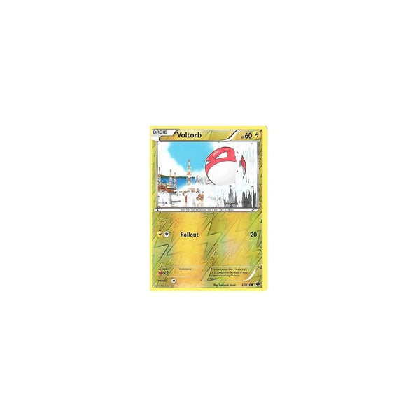 POKEMON Black &amp; White Plasma Freeze - VOLTORB 32/116 REV HOLO