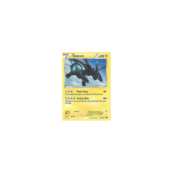 POKEMON Black &amp; White Plasma Freeze - ZEKROM 39/116 HOLO