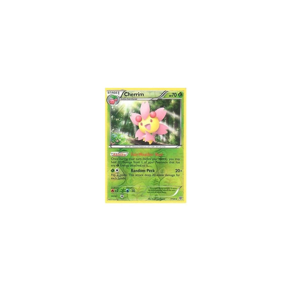 POKEMON Black &amp; White Plasma Storm - CHERRIM 7/135 REV HOLO