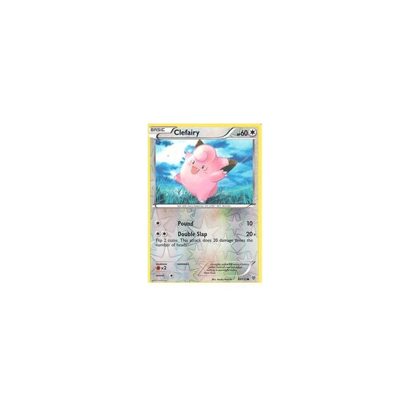 POKEMON Black &amp; White Plasma Storm - CLEFAIRY 97/135 REV HOLO