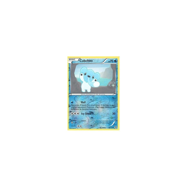 POKEMON Black &amp; White Plasma Storm - CUBCHOO 40/135 REV HOLO