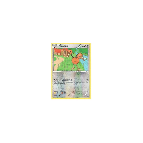 POKEMON Black &amp; White Plasma Storm - DODUO 99/135 REV HOLO