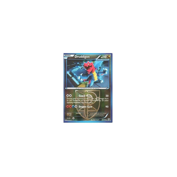 POKEMON Black &amp; White Plasma Storm - DRUDDIGON 94/135 REV HOLO
