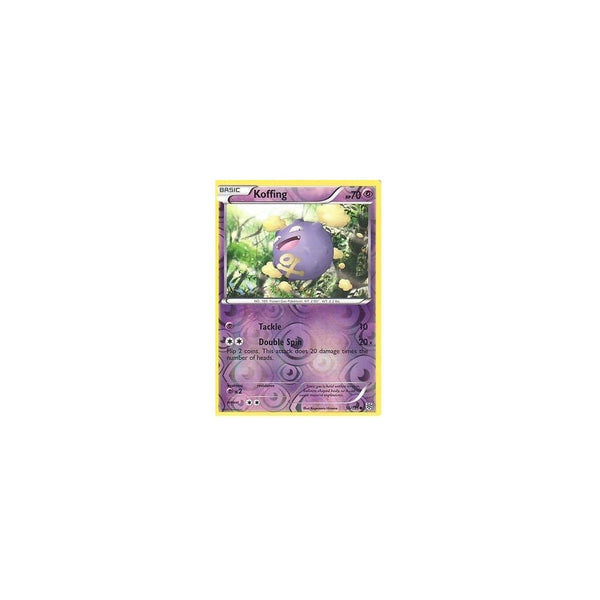 POKEMON Black &amp; White Plasma Storm - KOFFING 56/135 REV HOLO