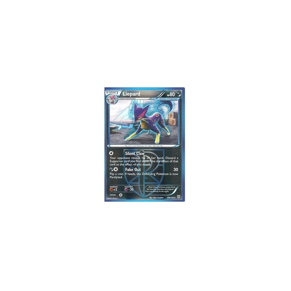 POKEMON Black &amp; White Plasma Storm - LIEPARD 84/135 REV HOLO