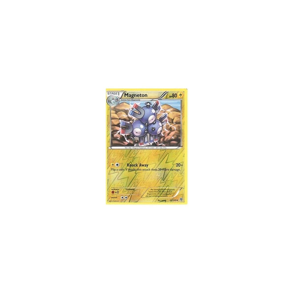 POKEMON Black &amp; White Plasma Storm - MAGNETON 45/135 REV HOLO