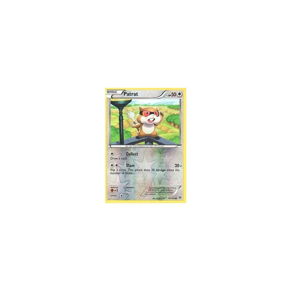 POKEMON Black &amp; White Plasma Storm - PATRAT 111/135 REV HOLO