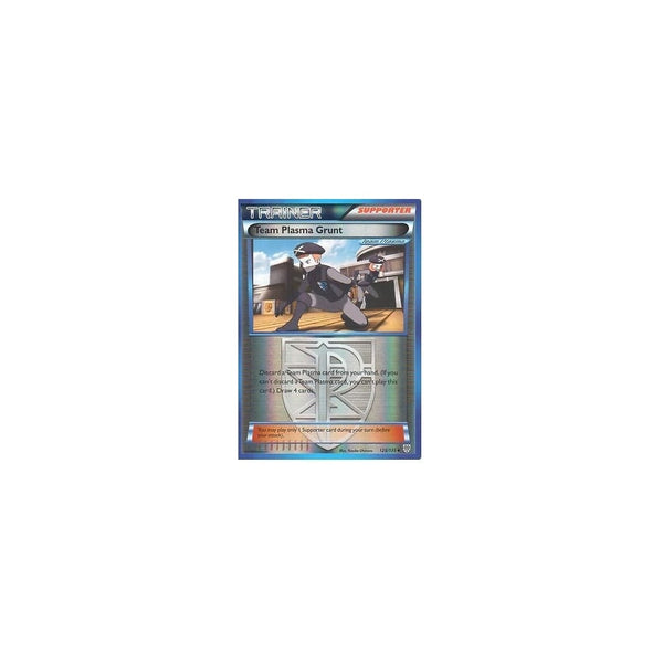 POKEMON Black &amp; White Plasma Storm - TEAM PLASMA GRUNT 125/135 REV HOLO