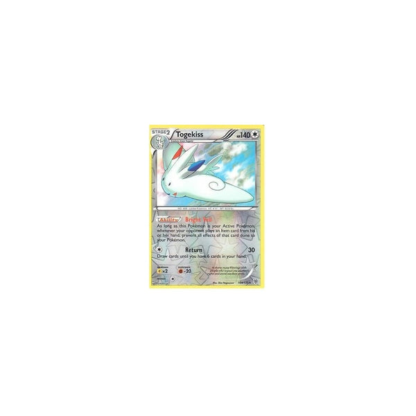 POKEMON Black &amp; White Plasma Storm - TOGEKISS 104/135 REV HOLO