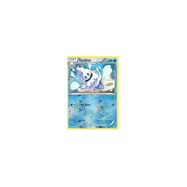 POKEMON Black &amp; White Plasma Storm - VANILLISH 36/135 REV HOLO