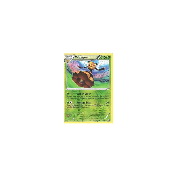 POKEMON Black &amp; White Plasma Storm - VESPIQUEN 5/135 REV HOLO