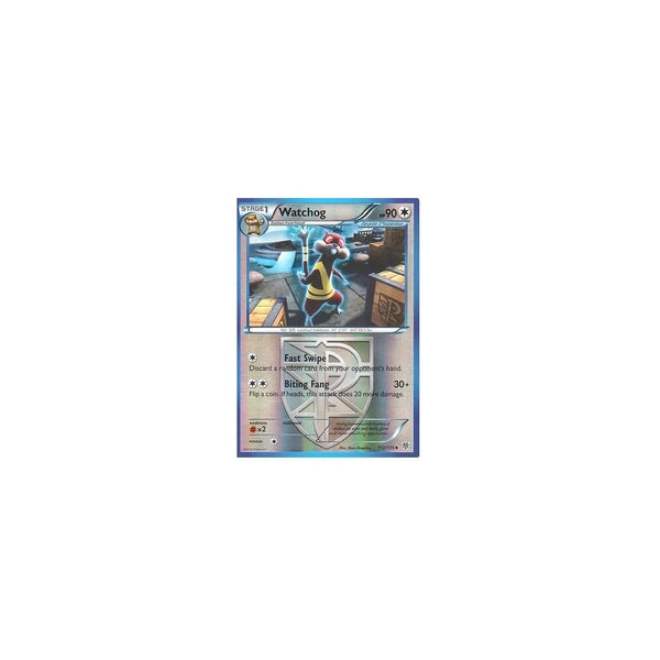 POKEMON Black &amp; White Plasma Storm - WATCHOG 112/135 REV HOLO