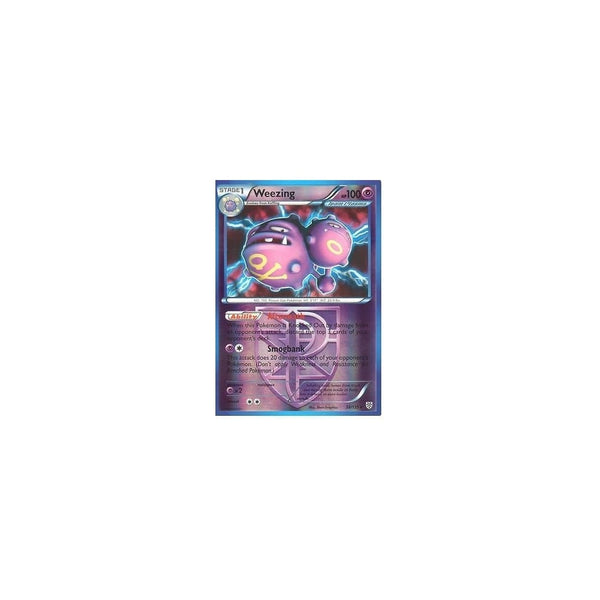 POKEMON Black &amp; White Plasma Storm - WEEZING 58/135 REV HOLO