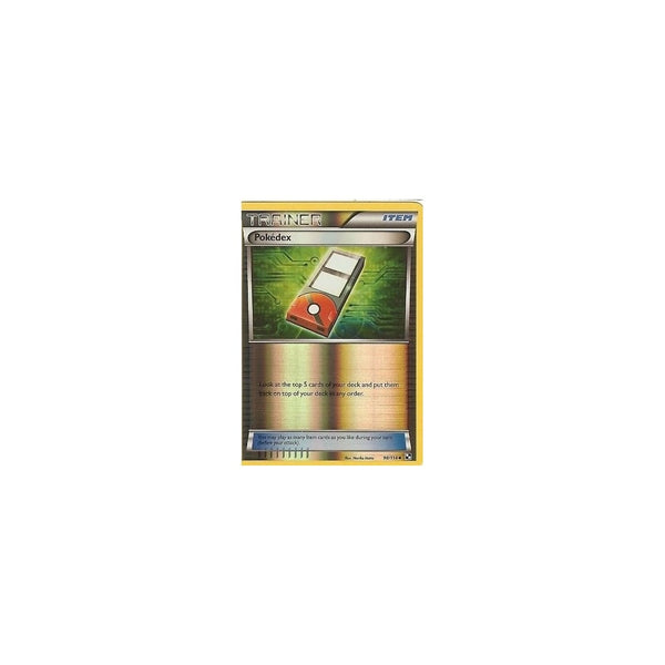 Pokemon Black & White: POKEDEX 98/114 Reverse Holo - Recaptured LTD