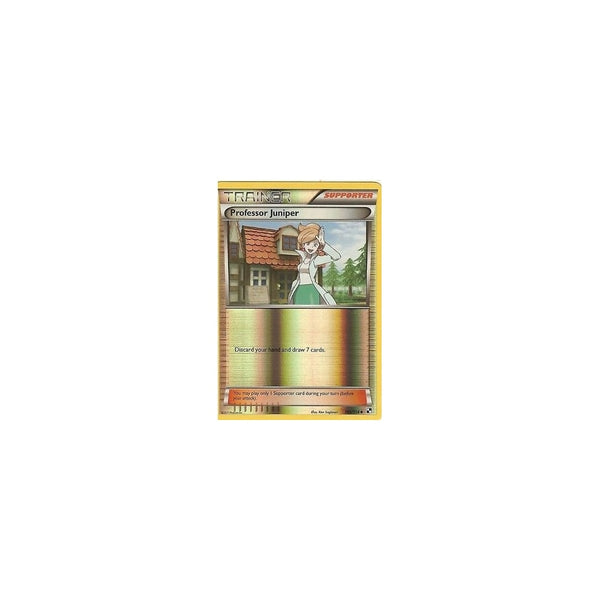 POKEMON Black &amp; White - PROFESSOR JUNIPER 101/114 REV HOLO