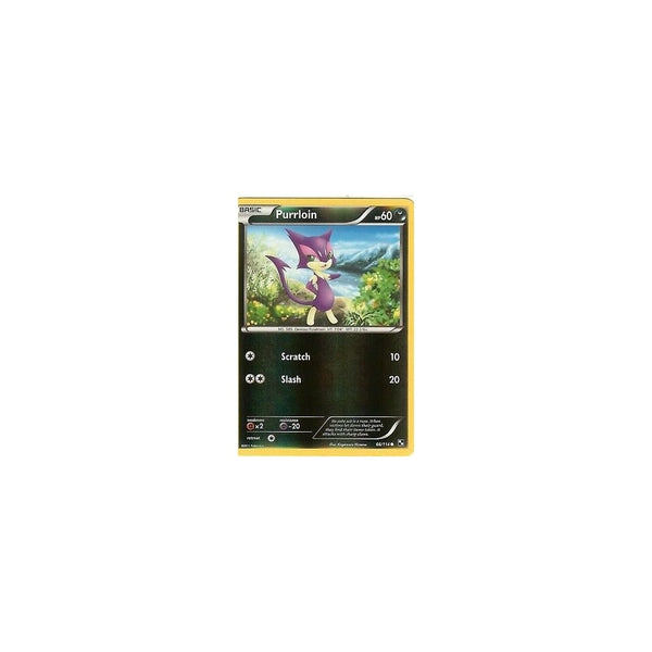 POKEMON Black &amp; White - PURRLOIN 66/114 REV HOLO