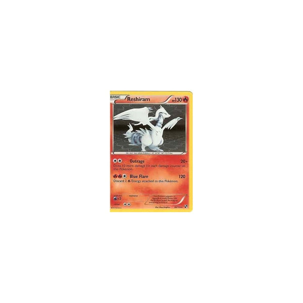 POKEMON Black &amp; White - RESHIRAM 26/114 RARE HOLO