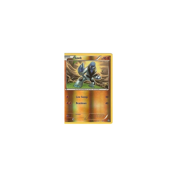 Pokemon Black &amp; White: SAWK 62/114 RARE Reverse Holo