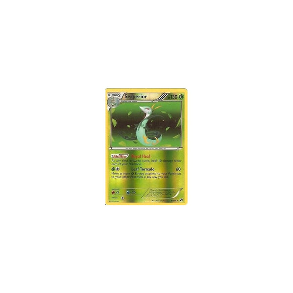 Pokemon Black &amp; White: SERPERIOR 6/114 RARE Reverse Holo