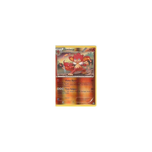 Pokemon Black &amp; White: SIMISEAR 22/114 Reverse Holo