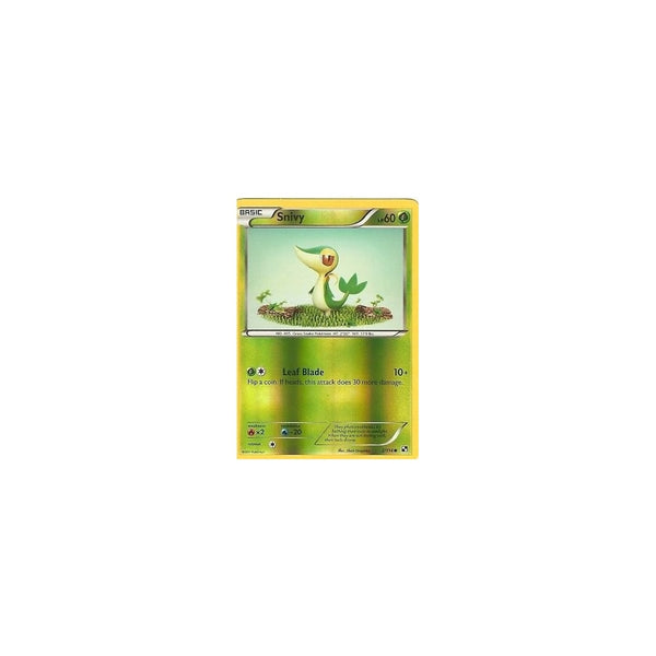 Pokemon Black &amp; White: SNIVY 2/114 Reverse Holo