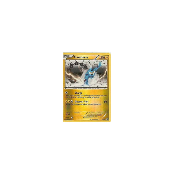 POKEMON Black &amp; White - THUNDURUS BW41 REV HOLO