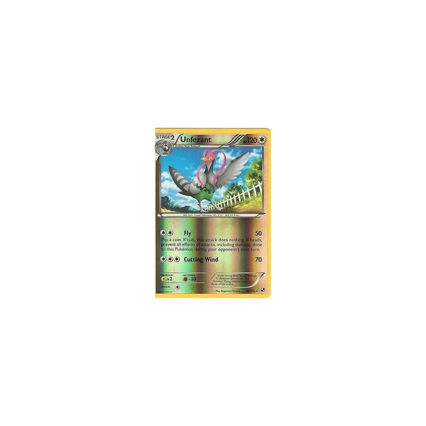 Pokemon Black &amp; White: UNFEZANT 86/114 RARE Reverse Holo