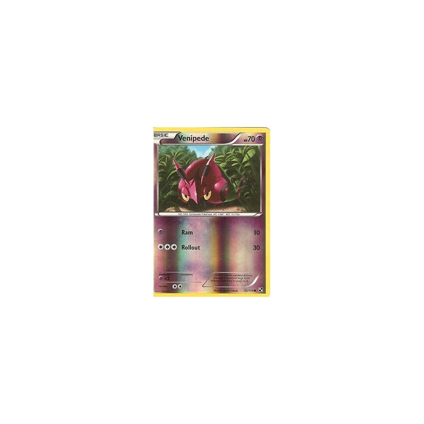 Pokemon Black &amp; White: VENIPEDE 52/114 Reverse Holo