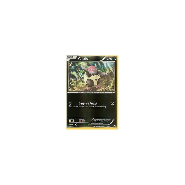 Pokemon Black &amp; White: VULLABY 72/114 Reverse Holo