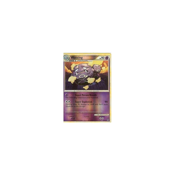 Pokemon Call of Legends: WEEZING 38/95 - Reverse Holo