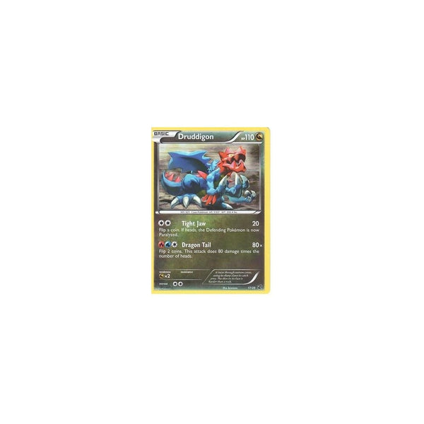 Pokemon Dragon Vault - DRUDDIGON 17/20 HOLO