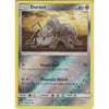 Pokemon Durant - 128/214 - Common Reverse Holo Card - SM8 Lost Thunder