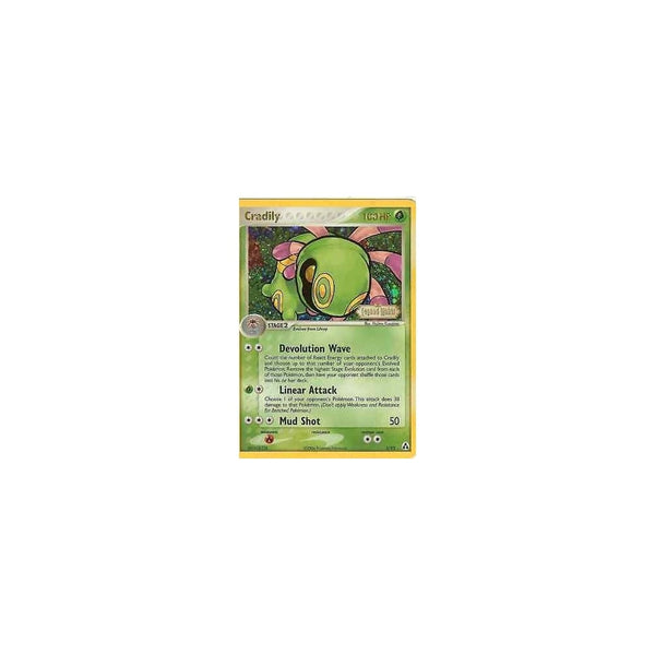 Pokemon EX Legend Maker: CRADILY 3/92 RARE Reverse Holo
