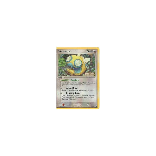 Pokemon EX Legend Maker: DUNSPARCE 31/92 Reverse Holo