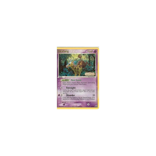Pokemon EX Legend Maker: GIRAFARIG 16/92 RARE Reverse Holo