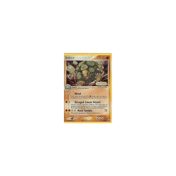 Pokemon EX Legend Maker: GOLEM 6/92 RARE Reverse Holo