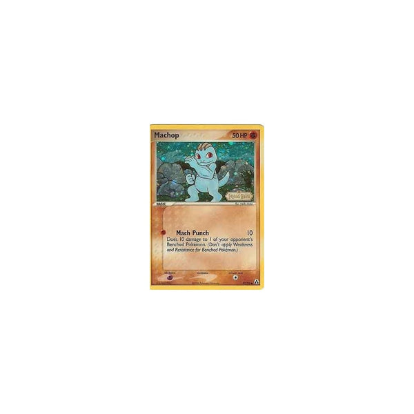 Pokemon EX Legend Maker: MACHOP 57/92 Reverse Holo
