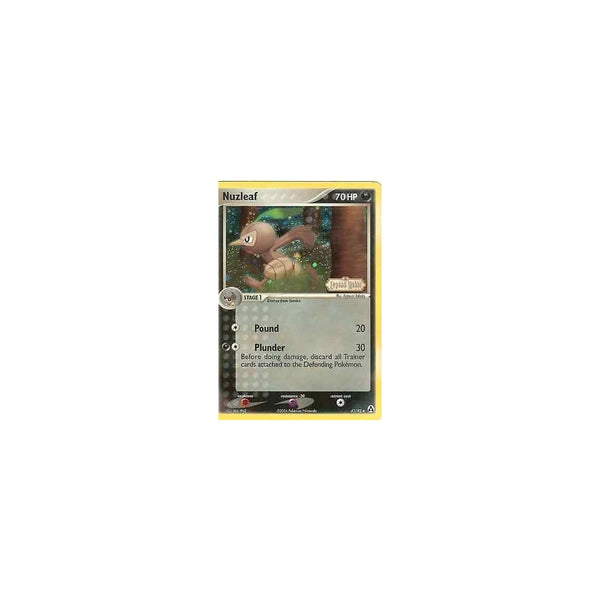 Pokemon EX Legend Maker: NUZLEAF 41/92 Reverse Holo