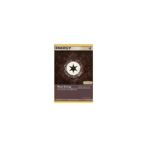 Pokemon EX Legend Maker: REACT ENERGY 82/92 Reverse Holo