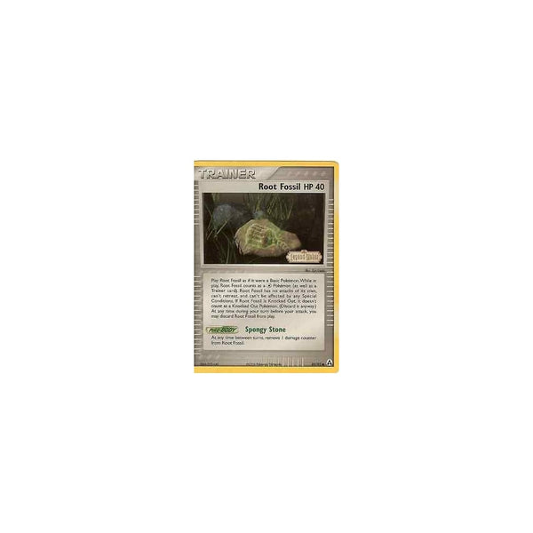 Pokemon EX Legend Maker: ROOT FOSSIL 80/92 Reverse Holo