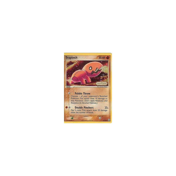 Pokemon EX Legend Maker: TRAPINCH 67/92 Reverse Holo