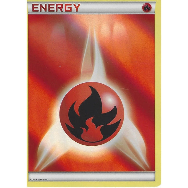 Pokemon FIRE ENERGY -  REV HOLO