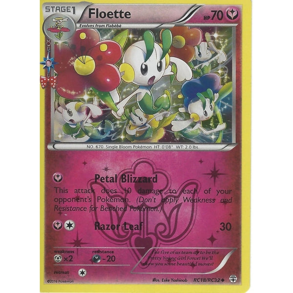 POKEMON GENERATION RADIANT COLLECTION - FLOETTE RC18/RC32 HOLO