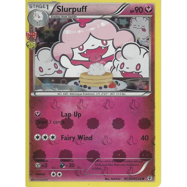 POKEMON GENERATION RADIANT COLLECTION - SLURPUFF RC20/RC32 HOLO
